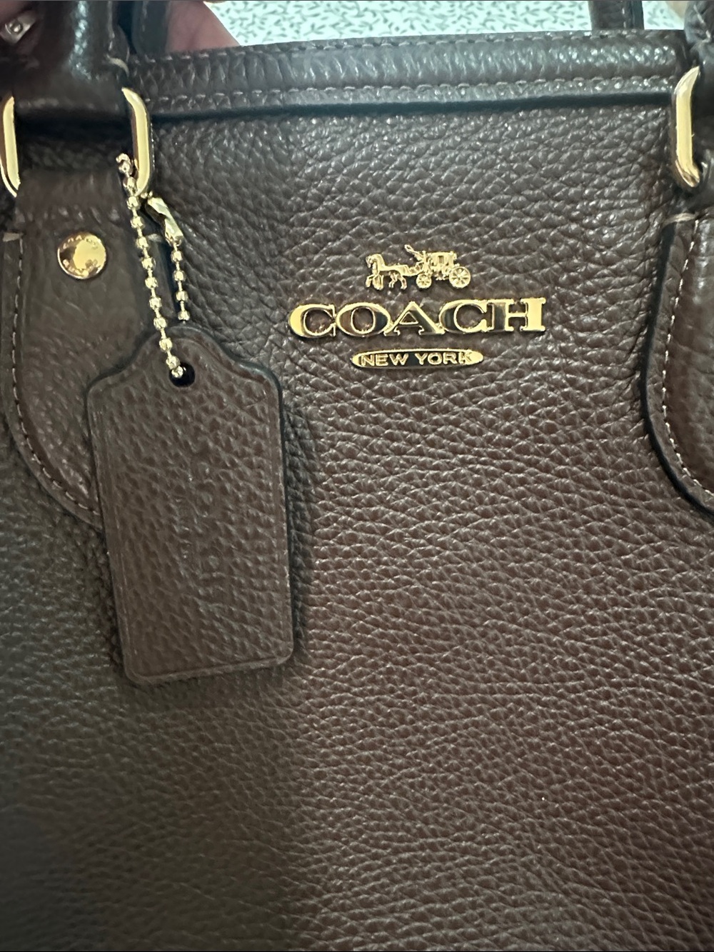 COACH Rowan Soft Satchel (large) new edition with shorter strap - Picture 4 of 6